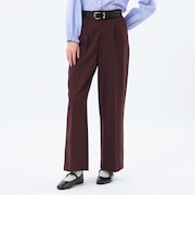 【LEE11月号/蛯原友里さん着用】【MP STANDARD TROUSERS 001 WIDE FIT】WARM TWILL製