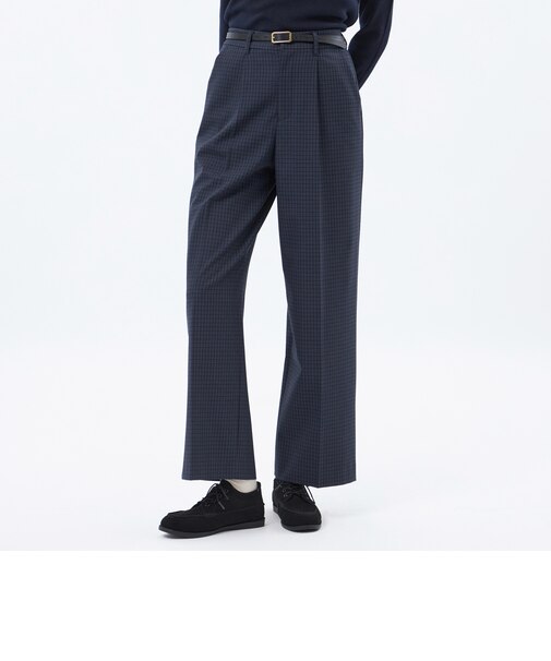 【LEE11月号/蛯原友里さん着用】【MP STANDARD TROUSERS 001 WIDE FIT】WARM TWILL製