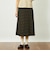 GREY LABEL チェックプリーツスカート