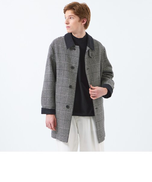 HEAT TWEED WELLINGTON(ウェリントン)middle button through