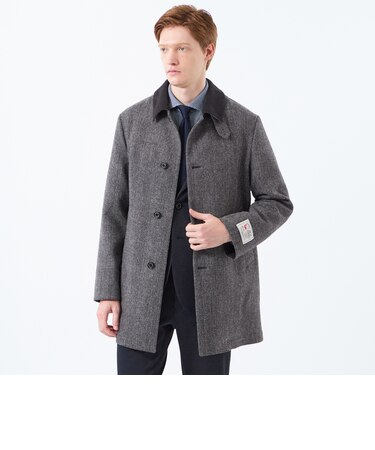 HEAT TWEED WELLINGTON(ウェリントン)middle button through