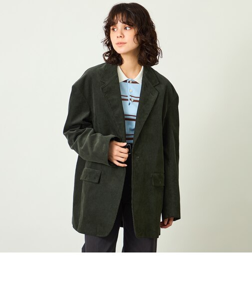 GREY LABEL コーデュロイボクシージャケット