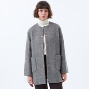 【WEB&一部店舗限定】ウールパイルミドルコート