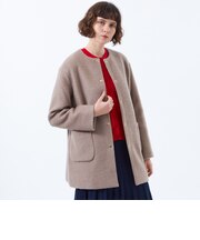 【WEB&一部店舗限定】ウールパイルミドルコート