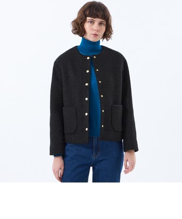 【WEB&一部店舗限定】ウールパイルショートコート