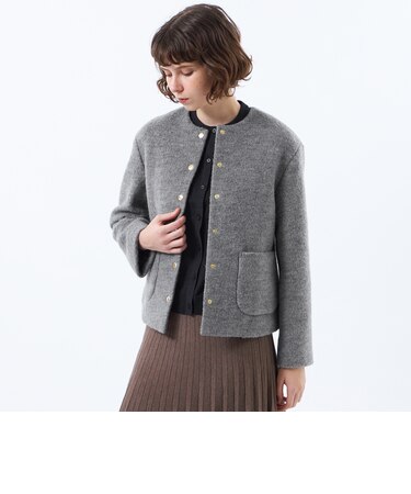 【WEB&一部店舗限定】ウールパイルショートコート