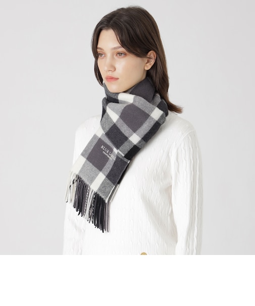 クレストブリッジチェックマフラー