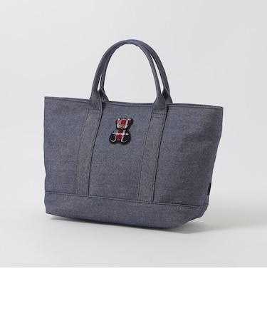 【一部店舗限定】クレストブリッジチェックベアワッペンドライバーズトート