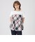 クレストブリッジチェックティアードコンビTシャツ