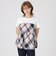 クレストブリッジチェックティアードコンビTシャツ
