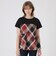 クレストブリッジチェックティアードコンビTシャツ