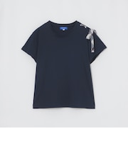 スーピマスムースハトメリボンTシャツ