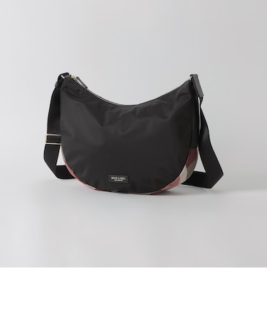 パーシャルクレストブリッジチェックナイロンワンショルダー