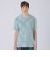 パイルシャドーチェックTシャツ