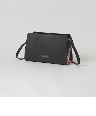 パーシャルクレストブリッジチェックPVCミニショルダー