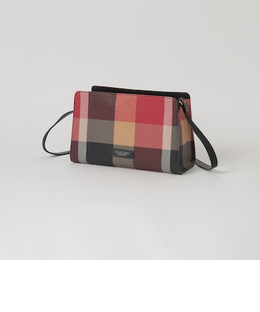 クレストブリッジチェックPVCミニショルダー