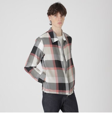クレストブリッジチェックシャツアウター