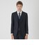 【一部店舗限定】Zegna ELECTAネイビーシャドーストライプスリーピーススーツ