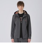 【WEB・一部店舗限定】【UMBRO】クレストブリッジチェックコンビトラックパーカー