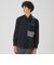 クレストブリッジチェックニットドッキングシャツ