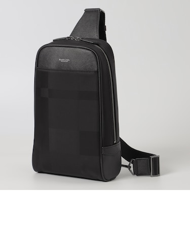 LIMONTAシャドークレストブリッジチェックビジネスボディバッグ