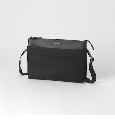 LIMONTAシャドークレストブリッジチェックビジネスショルダーバッグ