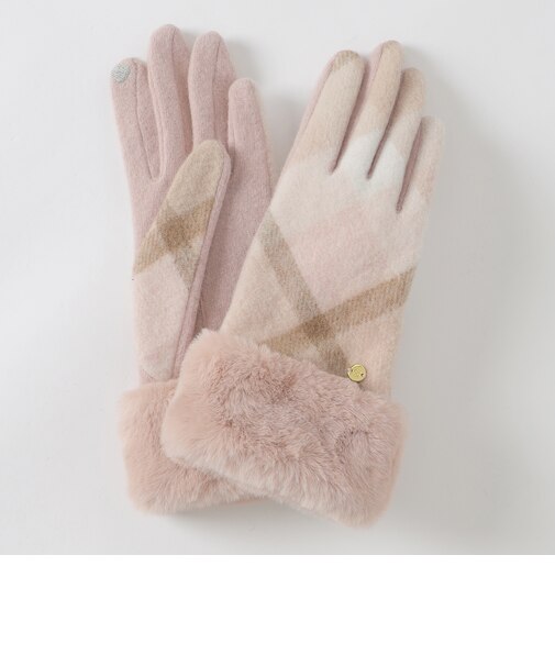 クレストブリッジチェックファーグローブ