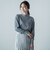 Brisbaneタートルネックニットプルオーバー≪手洗い可能≫