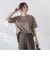 【WEB限定】【3サイズ】コットン汗じみ防止カットソー≪洗える/接触冷感≫