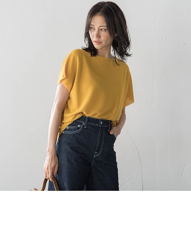 ストレスフリーペーパーヤーンニット≪手洗い可能≫