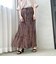 【WEB限定】グリッターシャイニープリーツスカート