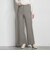 両面起毛ワイドパンツ≪WEB限定13号/洗える/セットアップ対応≫