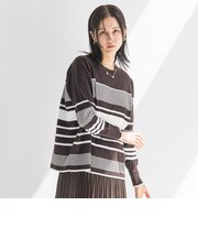 【WEB限定】ランダムボーダーニット≪11号あり/洗える≫