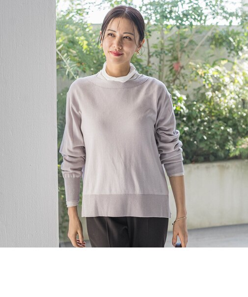 ANGELINAリブスリーブニット≪WEB限定11号/洗える≫