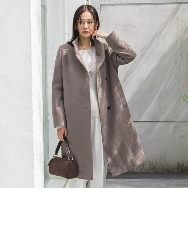 プレミアムウールカシミヤロングコート