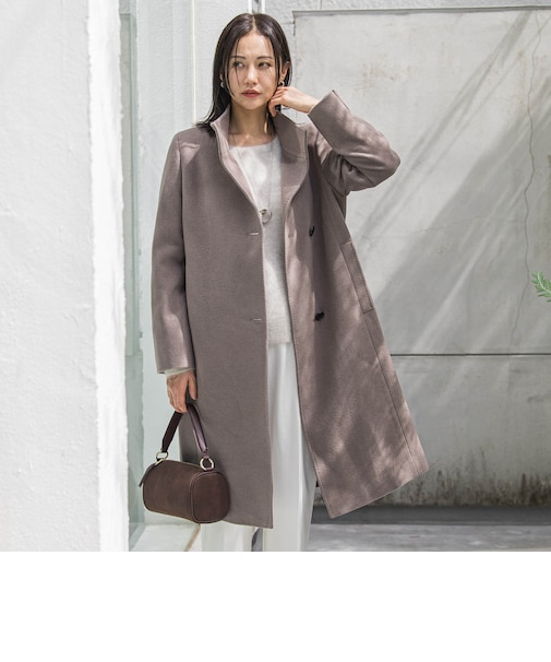 プレミアムウールカシミヤロングコート