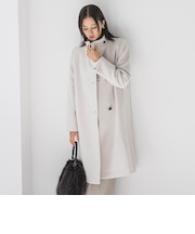 プレミアムウールカシミヤロングコート