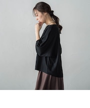 【WEB限定】エレカットドルマンニット