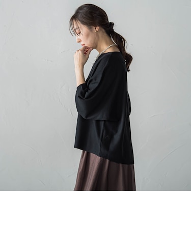 【WEB限定】エレカットドルマンニット