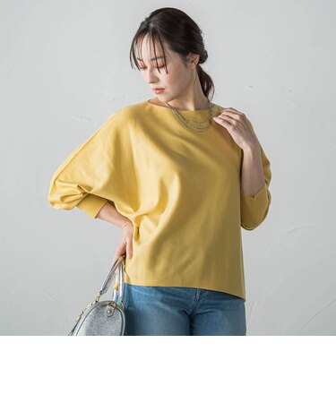 【WEB限定】エレカットドルマンニット