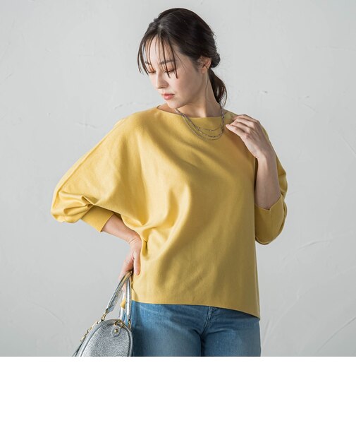 【WEB限定】エレカットドルマンニット