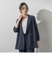 ≪シリーズ累計2万枚突破!≫【ラクする美人服】テーラードジャケット≪13号あり≫