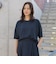 ≪シリーズ累計3万枚突破！≫【ラクする美人服】Vネックブラウス