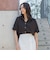≪シリーズ累計2万枚突破！≫【ラクする美人服】スキッパーブラウス