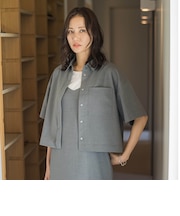 エディター東原妙子×LAUTREAMONT/レースシャツ
