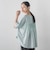 【WEB限定】≪夏の体型カバーに≫タックフレアカットソー