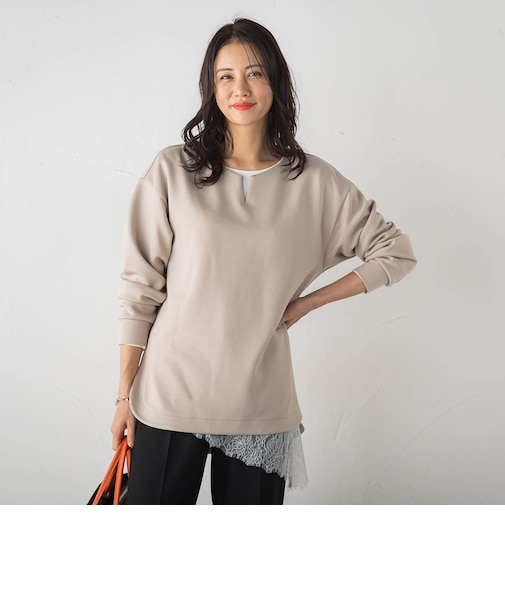 【WEB限定】ふんわリッチプルオーバー