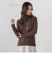 【WEB限定】【Skinea】≪着るスキンケア≫タートルネックカットソー