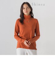 【WEB限定】【Skinea】≪着るスキンケア≫タートルネックカットソー