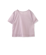 【WEB&一部店舗限定】キラリトリコットボクシーカットソー≪洗濯機で洗える≫